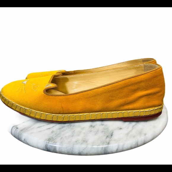 Charlotte Olympia Shoes Charlotte Olympia Cat Flats Poshmark